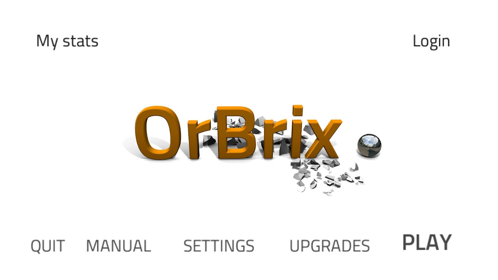 OrBrix: Orbital brick breaking截图1