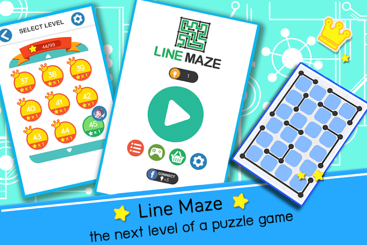 Line Maze Puzzles截图1