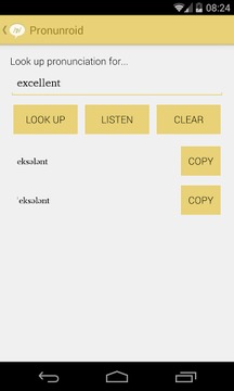 Pronunroid - IPA pronunciation截图