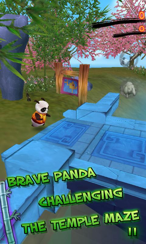 熊猫快跑高清版 Panda Run HD截图1