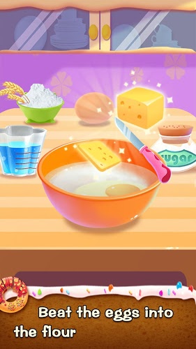 Make Donut - Kids Cooking Game截图1