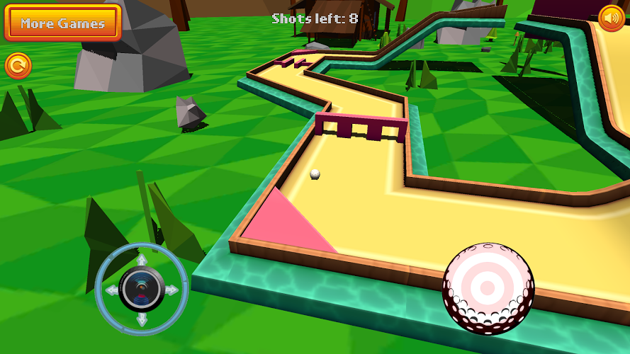 Mini Golf: Retro 2截图5