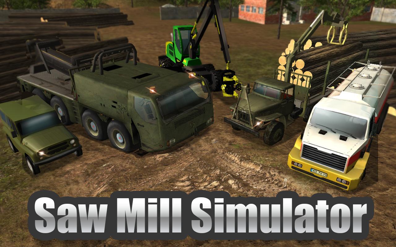 Sawmill Driver Simulator 3D截图1