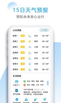 星云天氣截圖