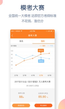 會(huì)計(jì)萬(wàn)題庫(kù)截圖