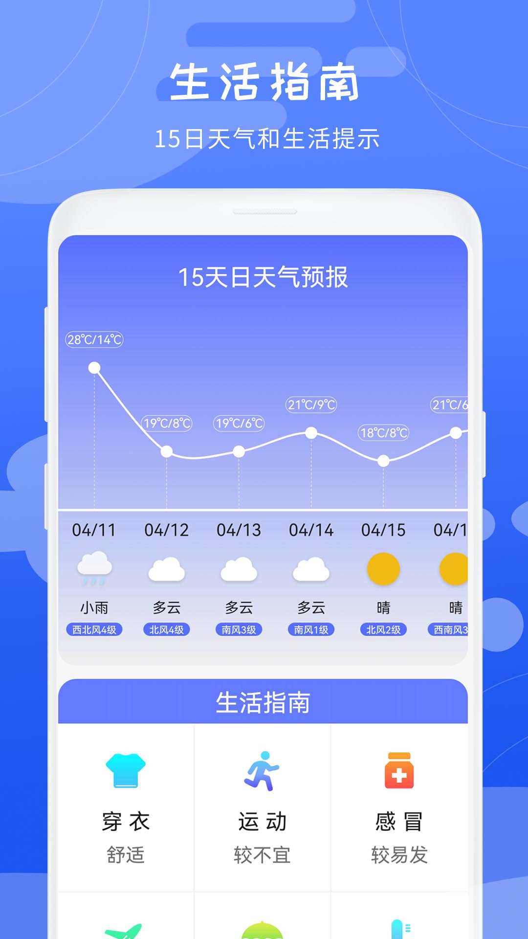 天气象预报v1.1截图4