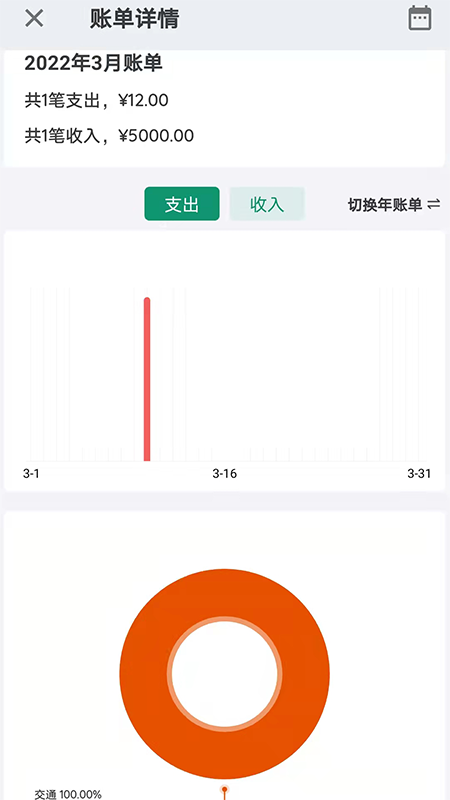 留白记账截图1