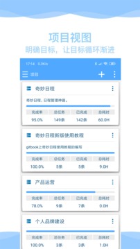 奇妙日程截圖