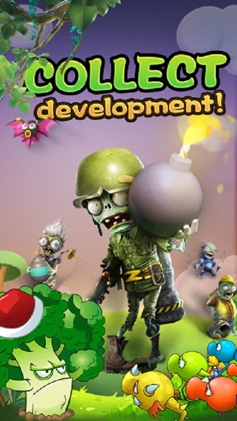 Zombie War - Plant Summoner截图1