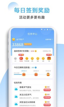 星云天氣截圖