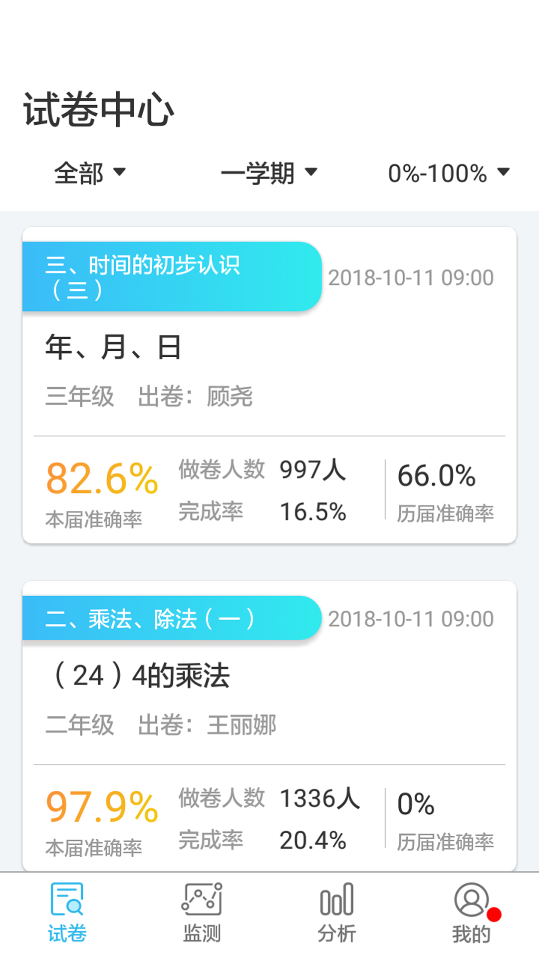 专课专练管理端截图1