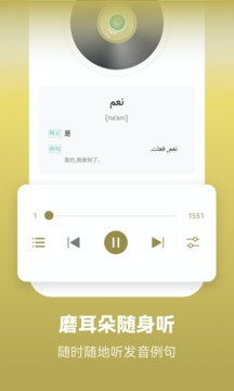 莱特阿拉伯语学习背单词截图