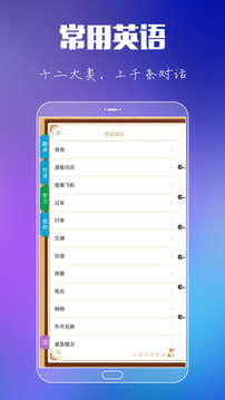 出國旅游英語截圖