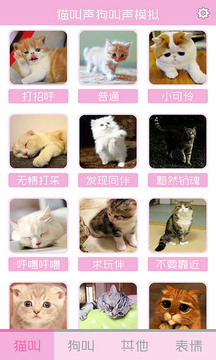 猫叫狗叫声模拟器应用截图1