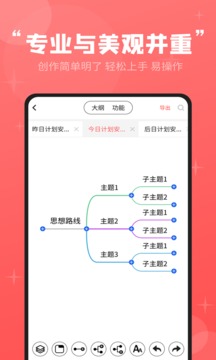 轻松思维导图应用截图1