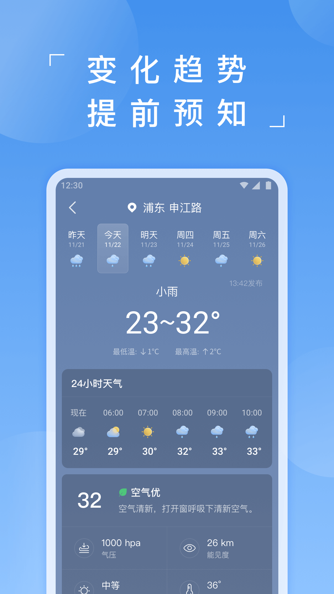 蚂蚁天气v2.8.0截图4