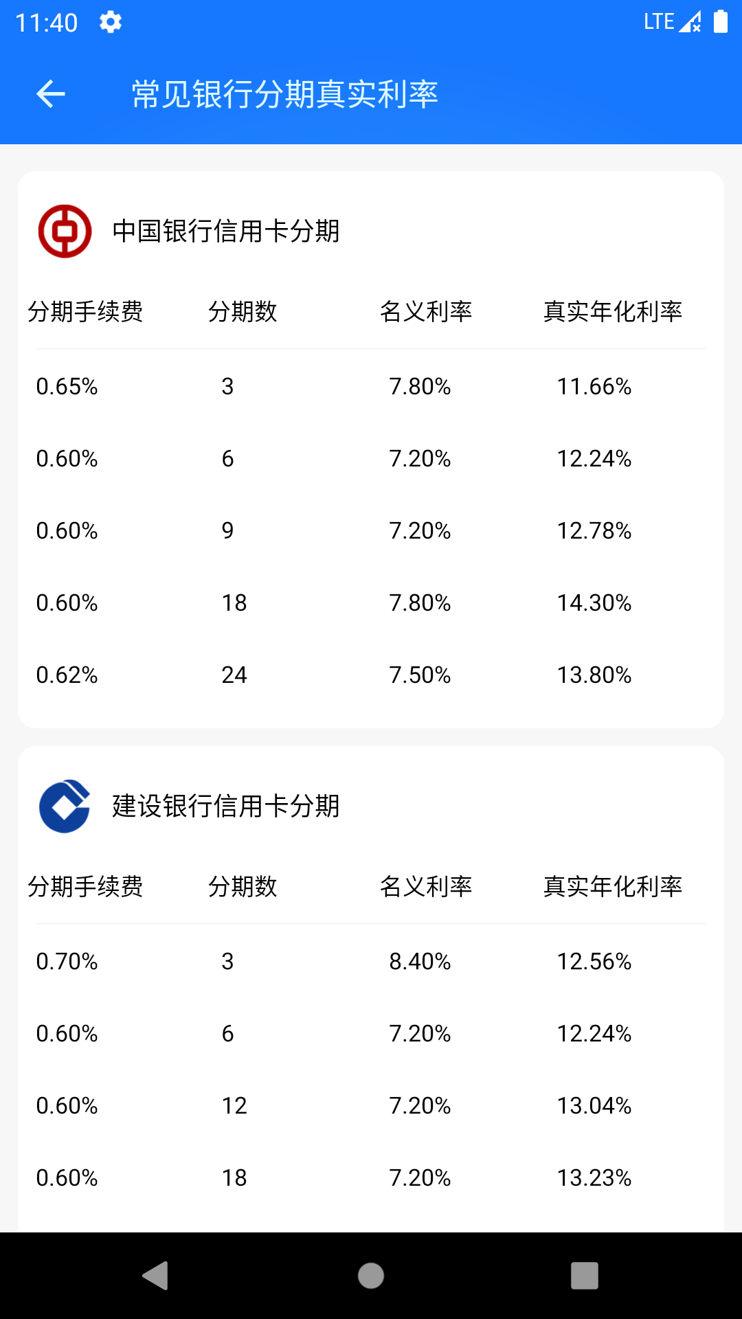 真实利率计算器v1.0.6截图2