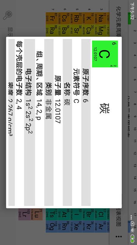 化学元素周期表截图2