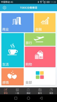 TOEIC分类单词应用截图1