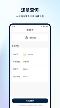 一键查违章应用截图4