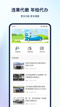 一键查违章应用截图1