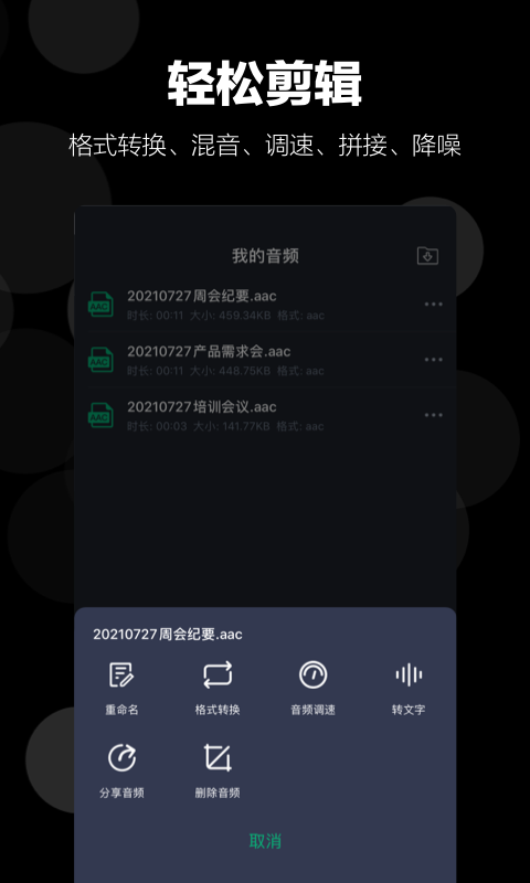 錄音語音備忘錄截圖預(yù)覽