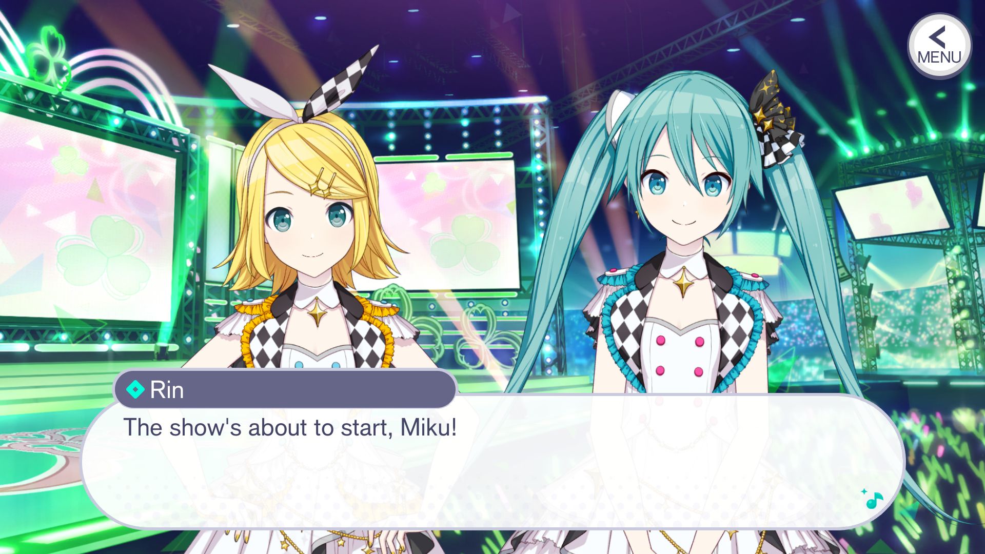 HATSUNE MIKU: COLORFUL STAGE!截图2