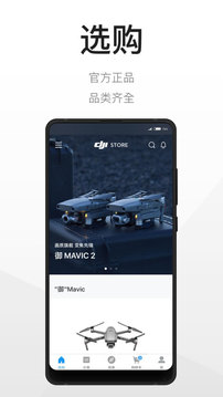 DJI Store 大疆商城截圖