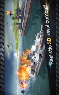 WARSHIP BATTLE:3D World War II截图