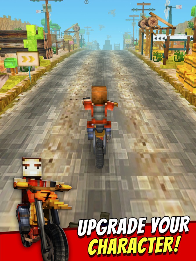 像素游戏：摩托车越野赛 完美版截图2