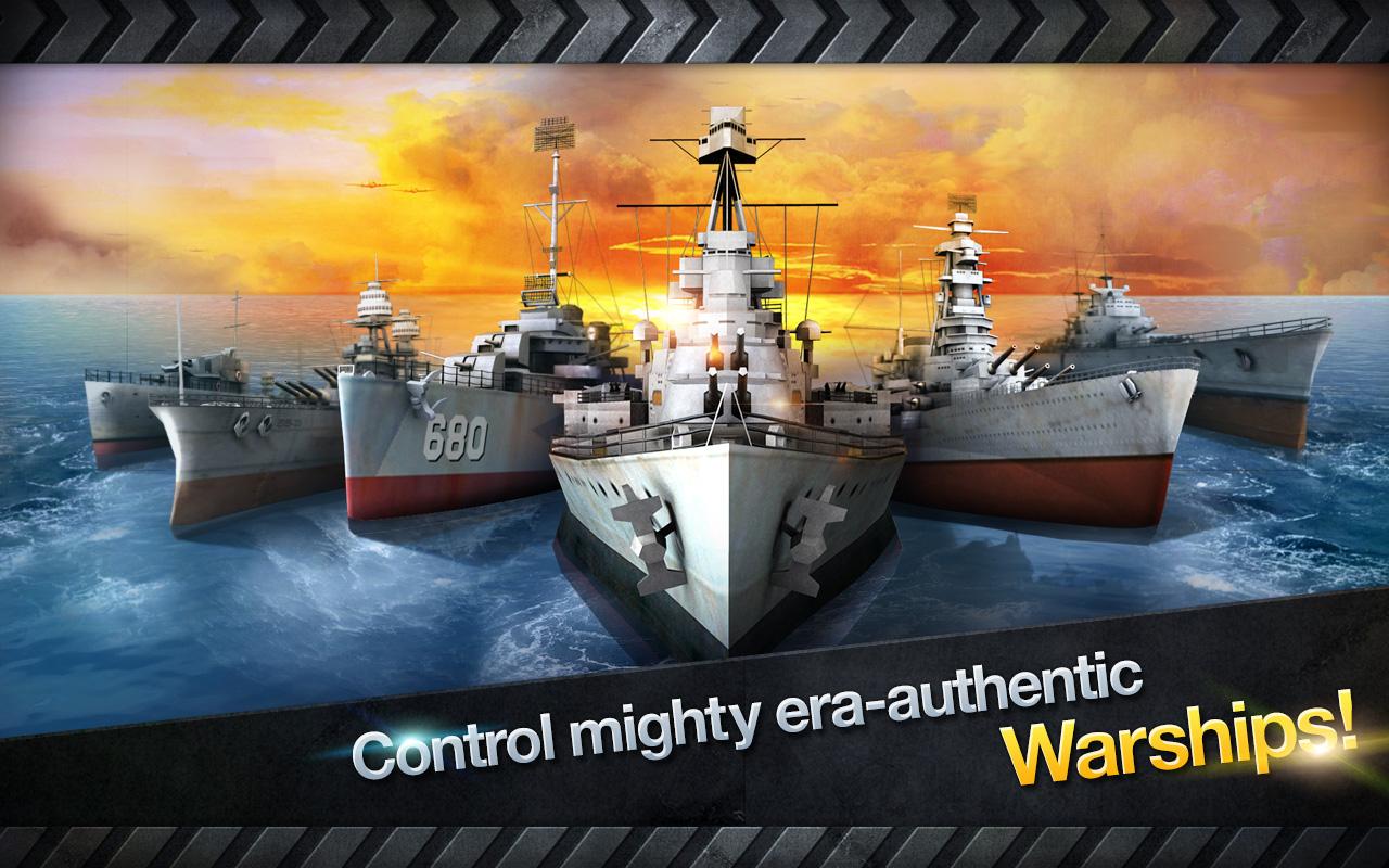 WARSHIP BATTLE:3D World War II截图2