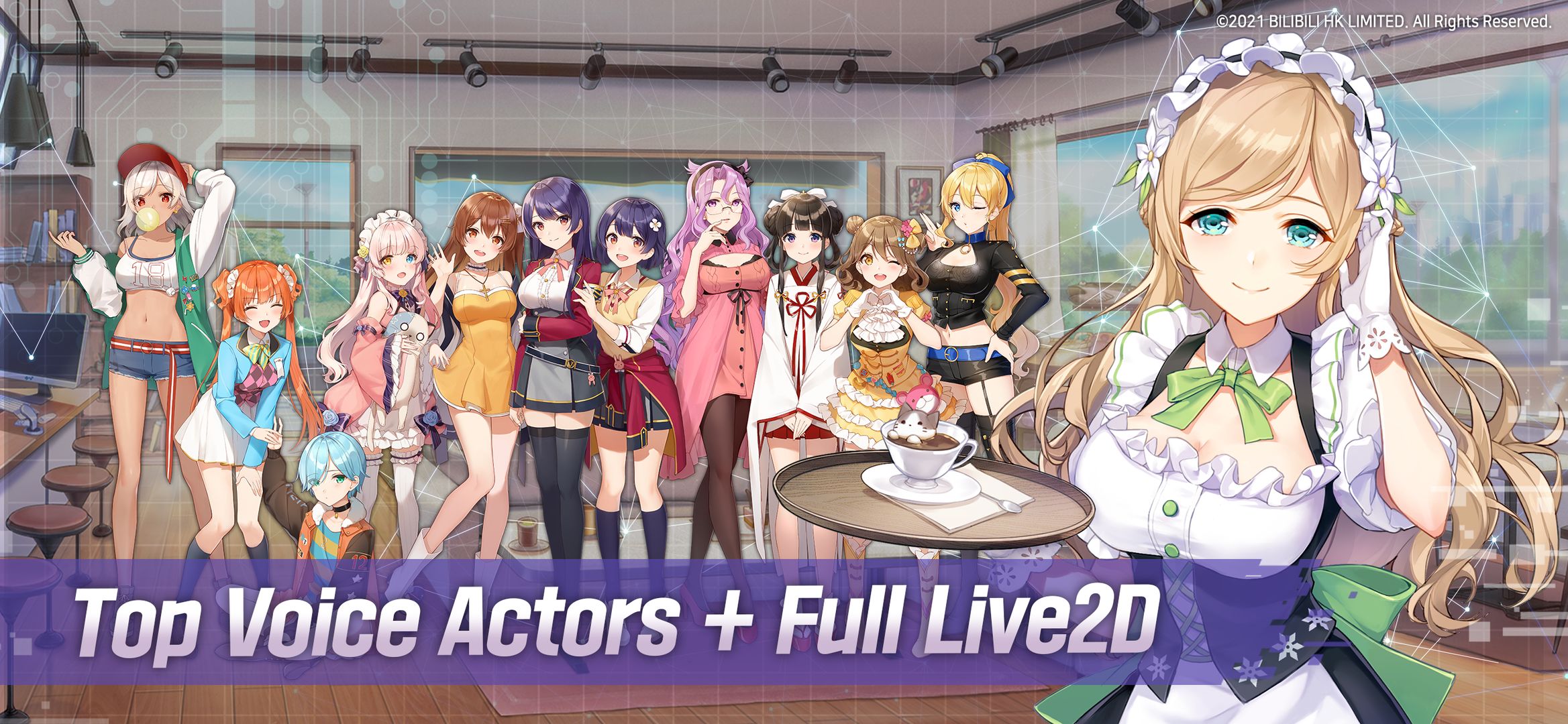 Girl Cafe Gun截圖預(yù)覽