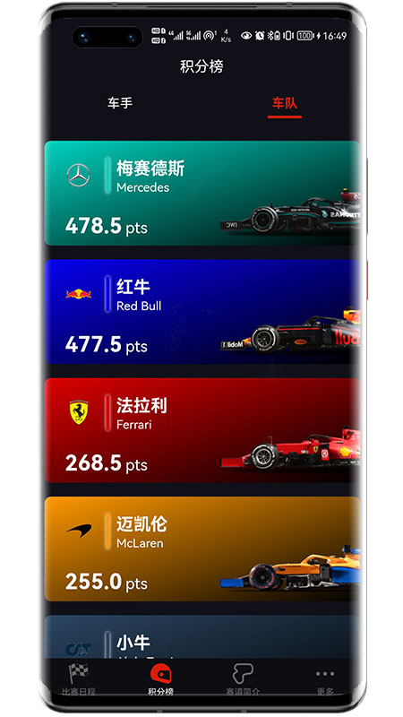 F1赛程截图3