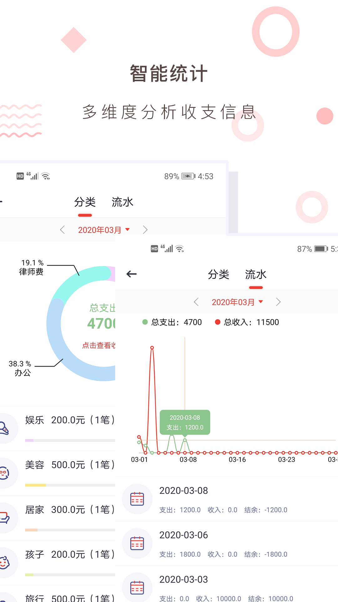 财务记账收支账本管家v3.2截图3