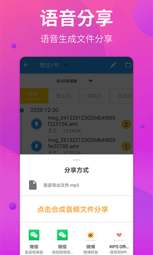 語(yǔ)音導(dǎo)出助手截圖