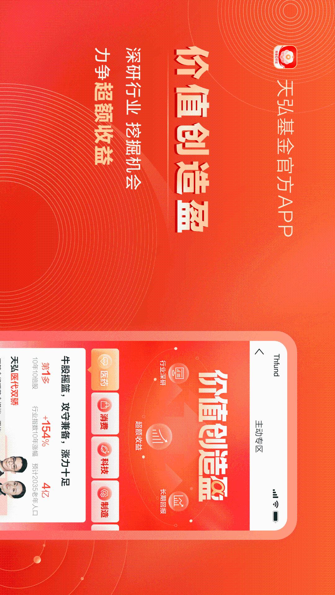 天弘基金截圖預覽