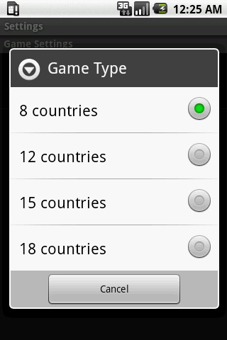 Countries Memory Game截图5