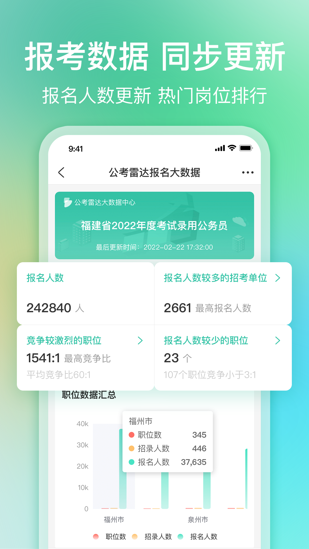 公考雷达v5.4.2.2截图1