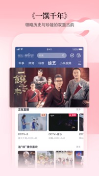 CCTV手机电视截图