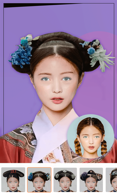 發(fā)型設(shè)計截圖預(yù)覽