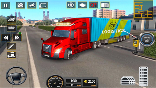 真实卡车司机模拟驾驶截图3