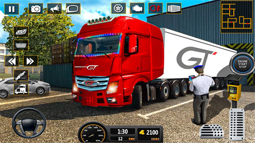 真实卡车司机模拟驾驶截图1