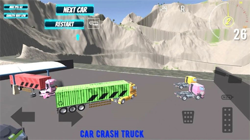 汽车碰撞卡车截图1