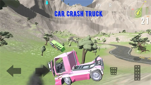 汽车碰撞卡车截图2