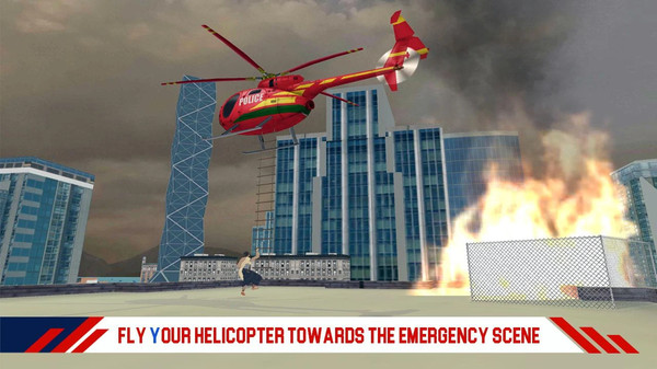 消防直升机救援行动截图2