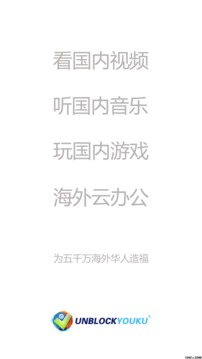 UNBLOCKYOUKU应用截图1