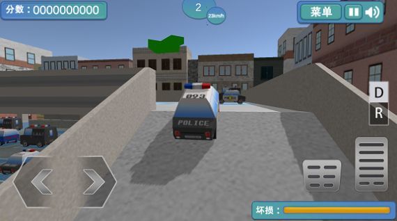 3D警车停车场截图3