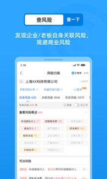 企业征信查询截图