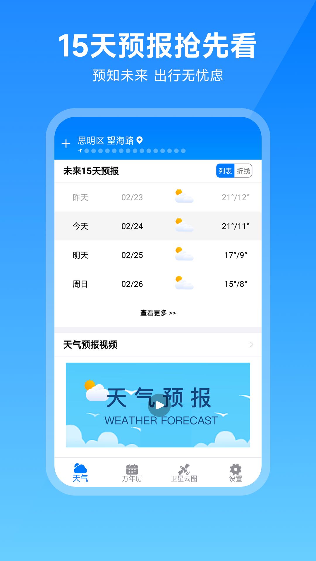 卫星云图天气预报v2.2.0截图2