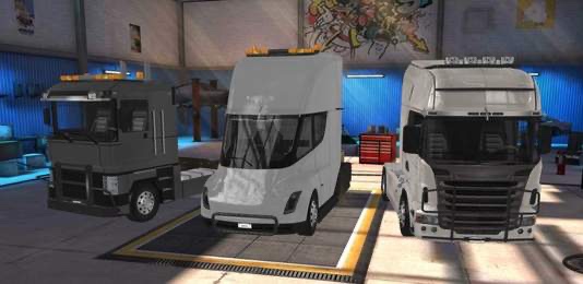 卡车驾驶货物模拟器截图1